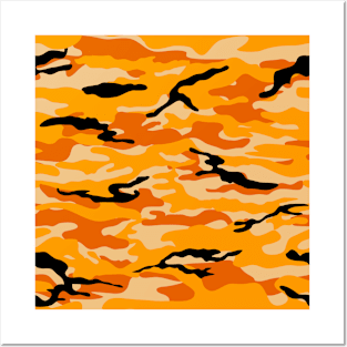 Camo Seamless Pattern Posters and Art